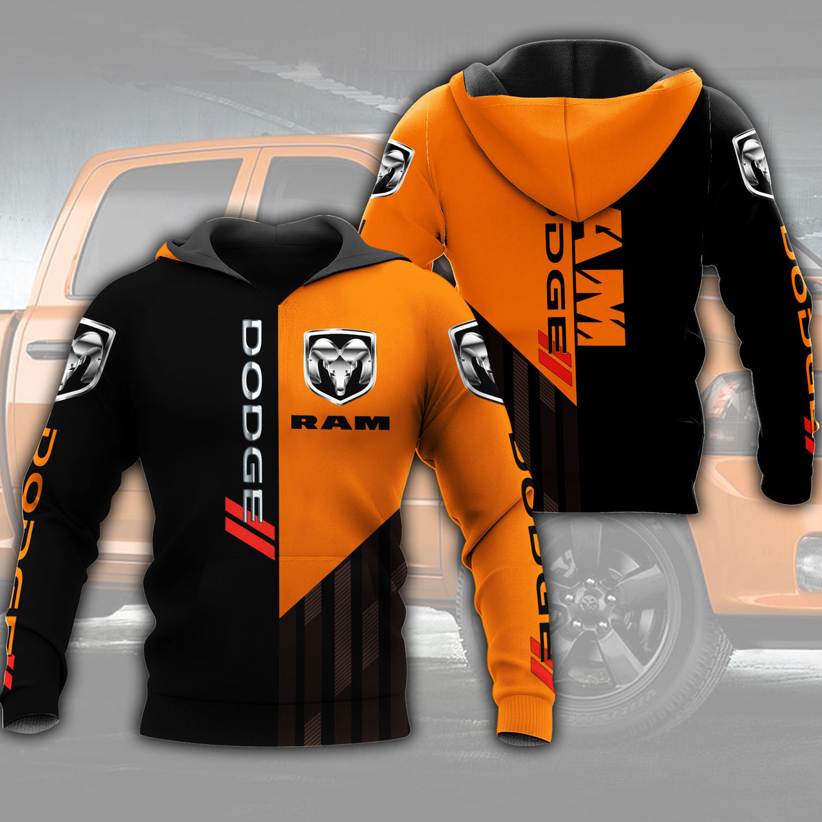 3D All Over Printed Dodge Ram Shirts Ver 1
