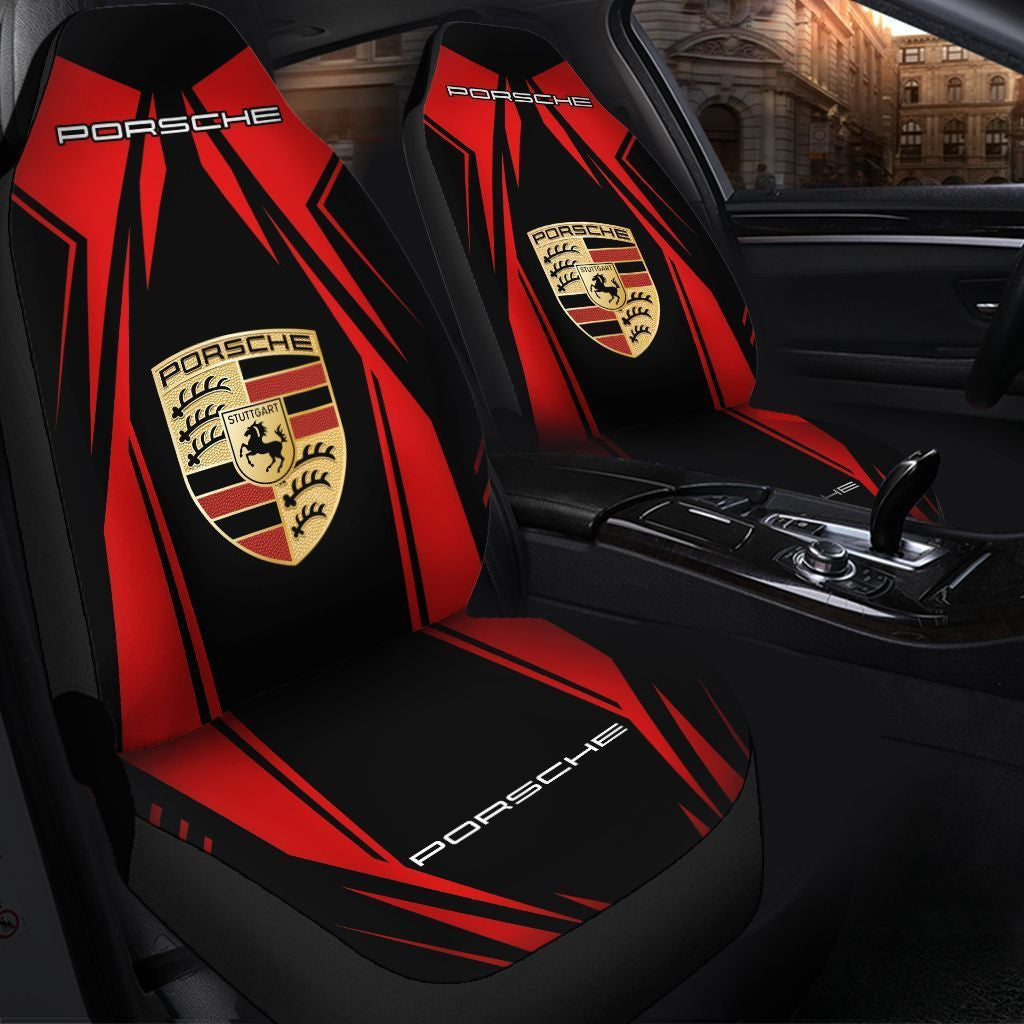 Porsche Car Seat Cover ( Set Of 2 ) Ver1