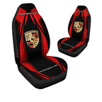 Porsche Car Seat Cover ( Set Of 2 ) Ver1