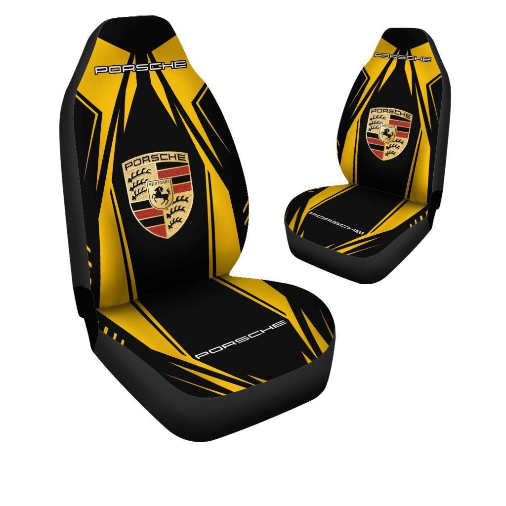 Porsche Car Seat Cover ( Set Of 2 ) Ver2
