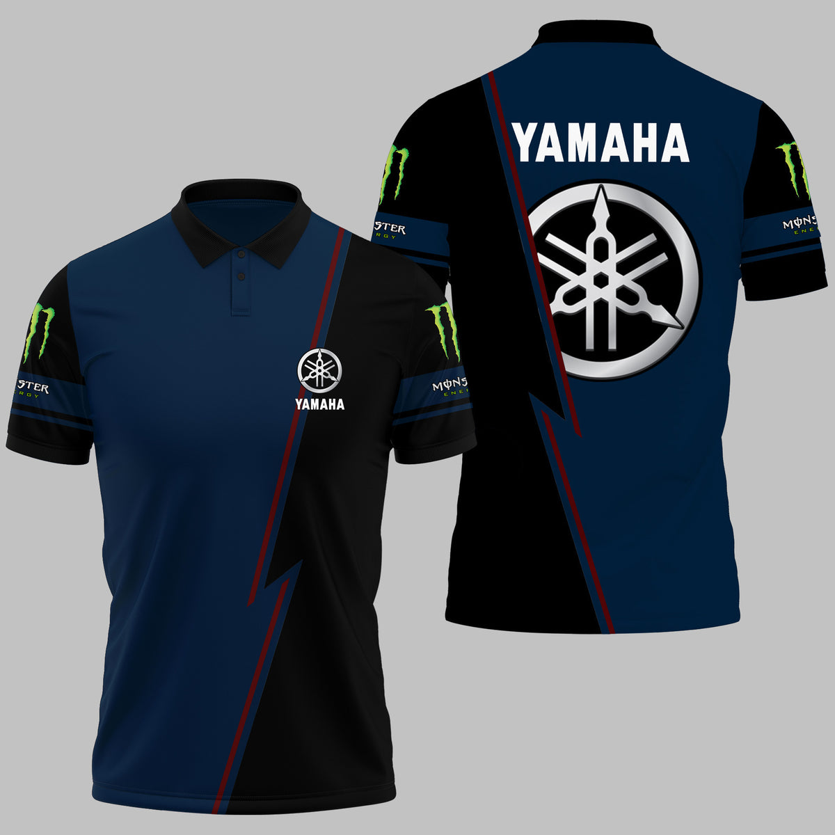 3D Printed Yamaha Polo Shirt