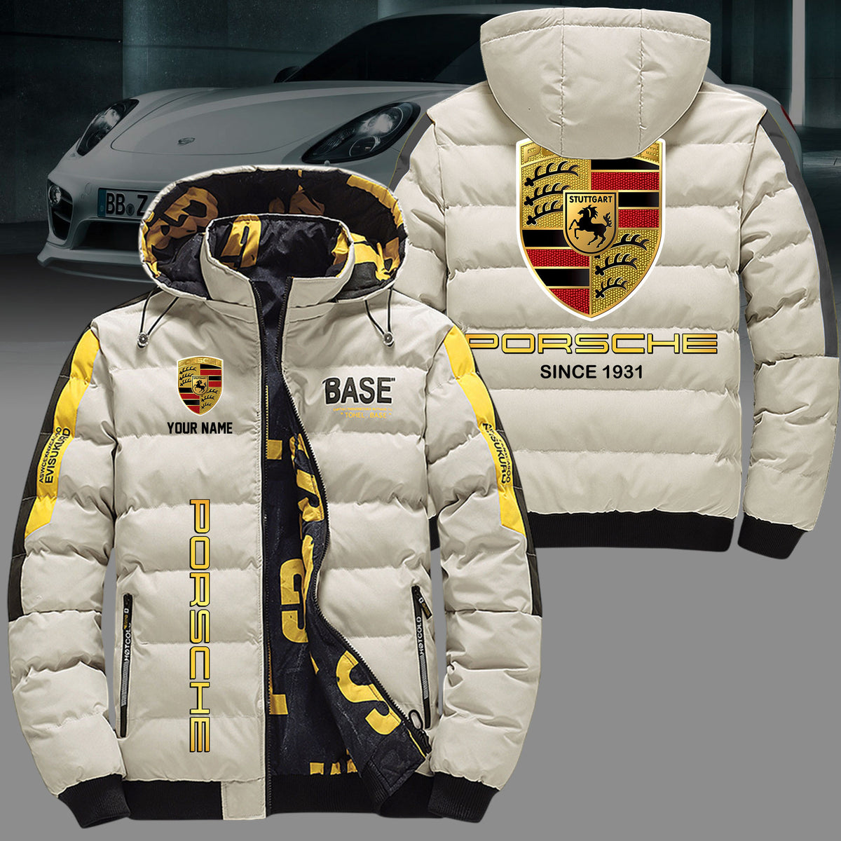 Limited Edition PORSCHE Winter Reversible Down Jacket