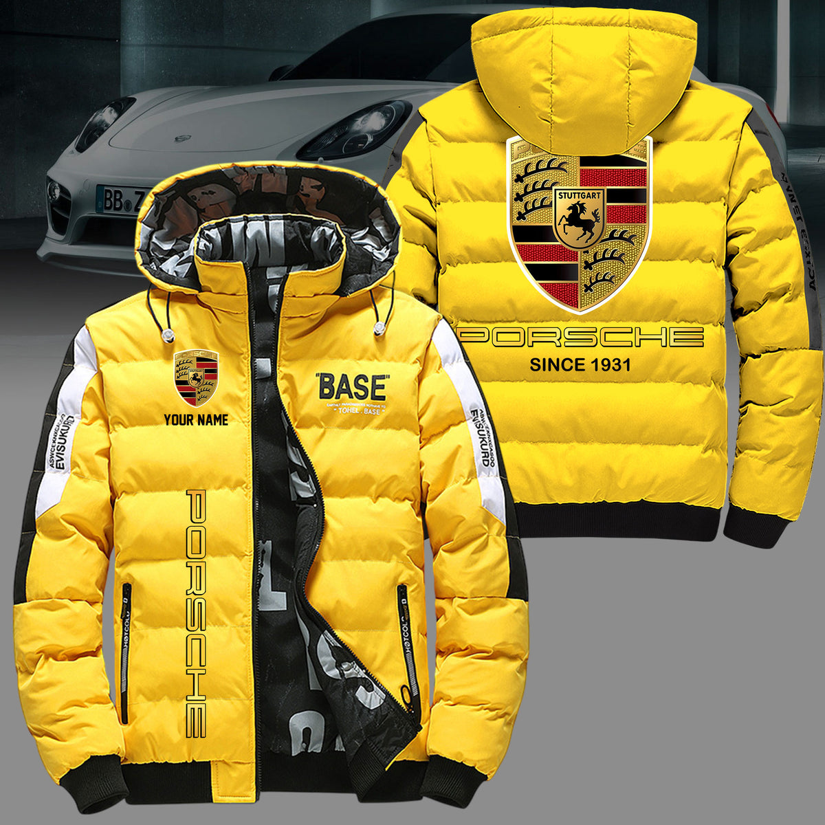 Limited Edition PORSCHE Winter Reversible Down Jacket