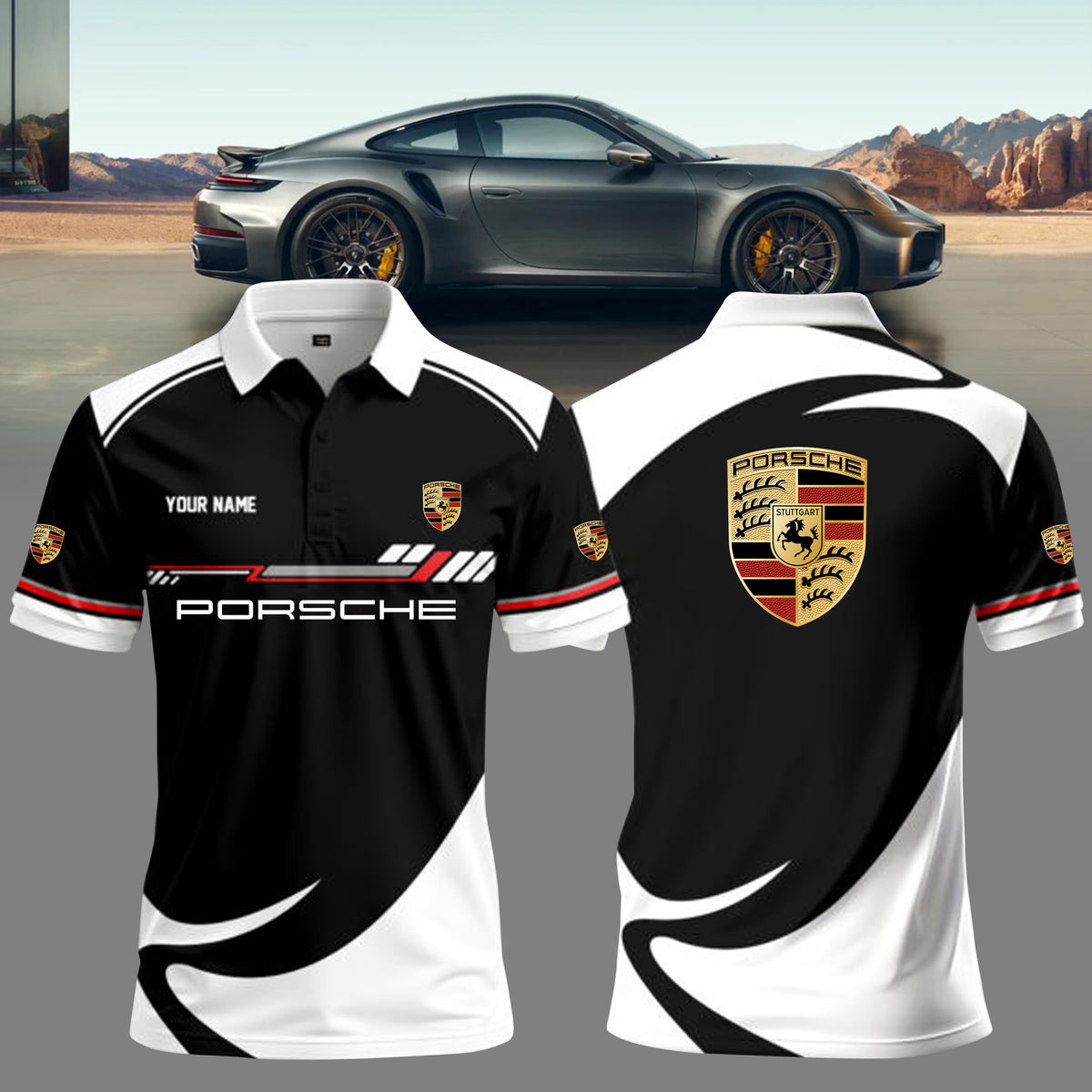 3D All Over Printed Porsche Limited Edition PL26031