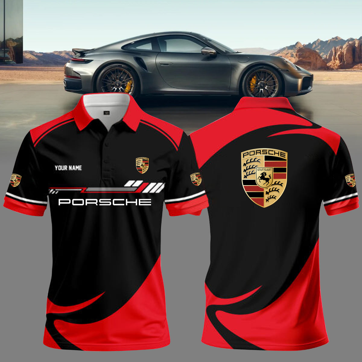 3D All Over Printed Porsche Limited Edition PL26031