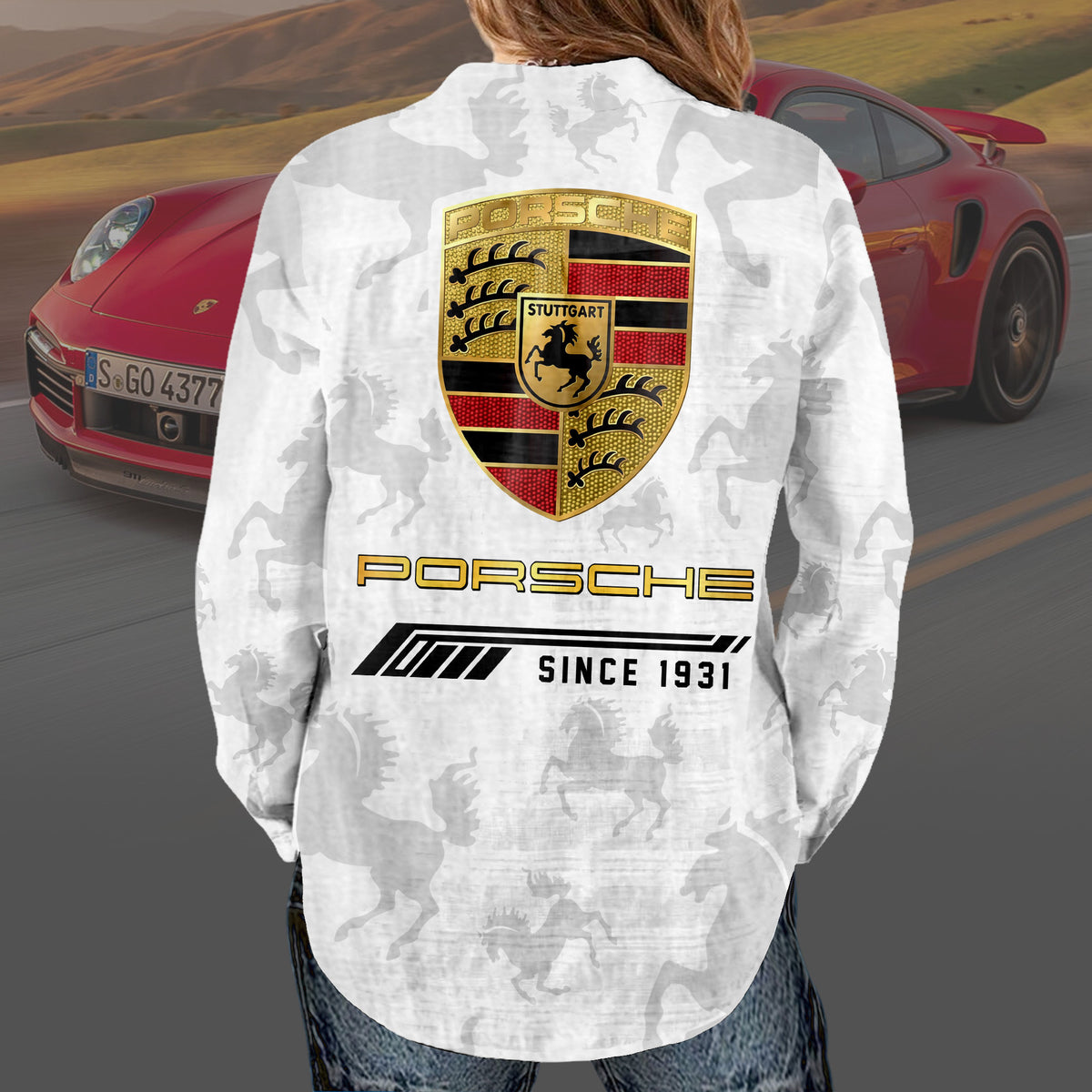 PORSCHE Woman Casual Shirt CAS06041