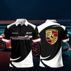 3D All Over Printed Porsche 911 Polo Shirt Limited Edition PL23061