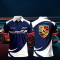 3D All Over Printed Porsche 911 Polo Shirt Limited Edition PL23061