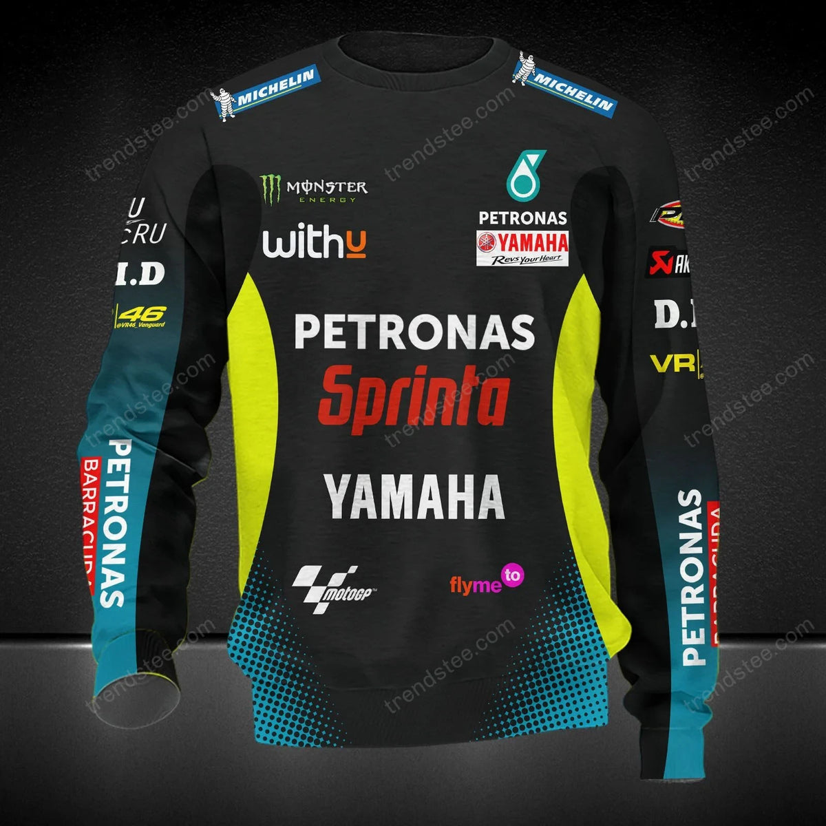 3D All Over Printed Yamaha racing Shirt HD13071