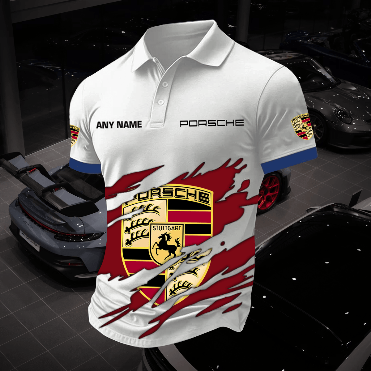3D All Over Printed Porsche Limited Edition PL16071