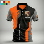 3D All Over Printed Porsche Polo Shirt Limited Edition PL09032