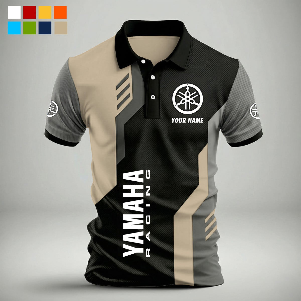 3D All Over Printed Yamaha racing Polo Shirt Limited Edition PL25091