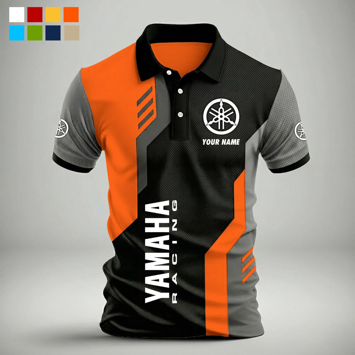 3D All Over Printed Yamaha racing Polo Shirt Limited Edition PL25091