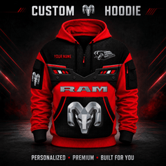 Ram Custom Quarter Zip Hoodie HD25093