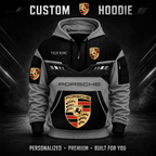 Porsche Custom Quarter Zip Hoodie HD26092