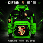Porsche Custom Quarter Zip Hoodie HD26092
