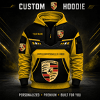 Porsche Custom Quarter Zip Hoodie HD26092