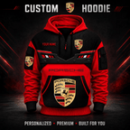 Porsche Custom Quarter Zip Hoodie HD26092