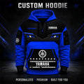 Yamaha Racing Custom Quarter Zip Hoodie HD29092