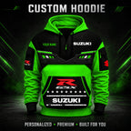 Suzuki GSX Custom Quarter Zip Hoodie HD011001